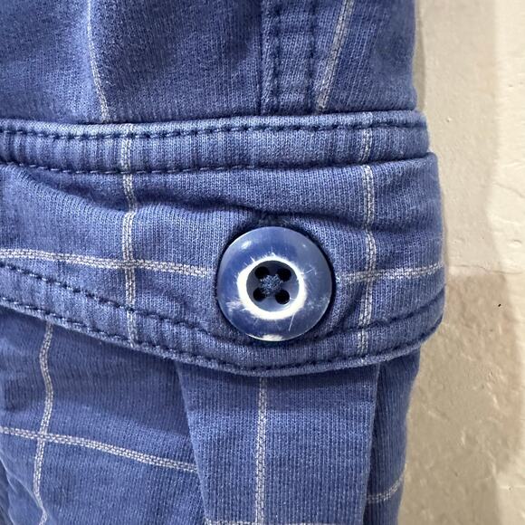 Tea Collection Blue Plaid Shorts - Picture 6 of 9